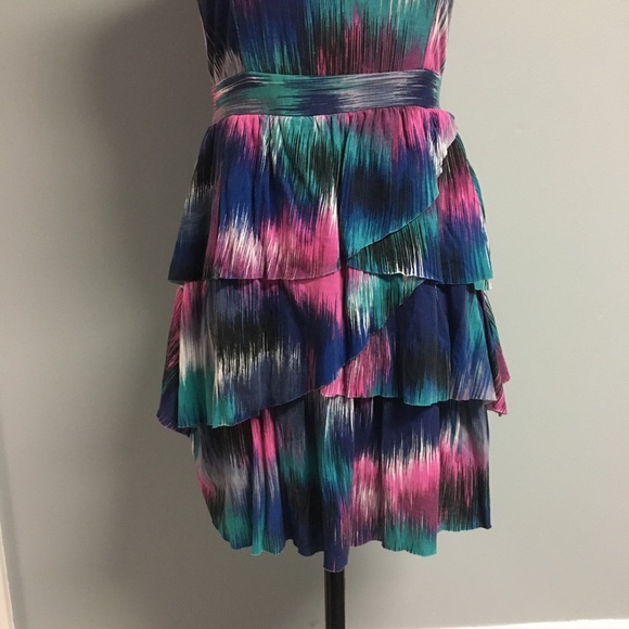 ROXY Summer Multi-Colour Layered Strappy Sundress - Picture 4 of 8